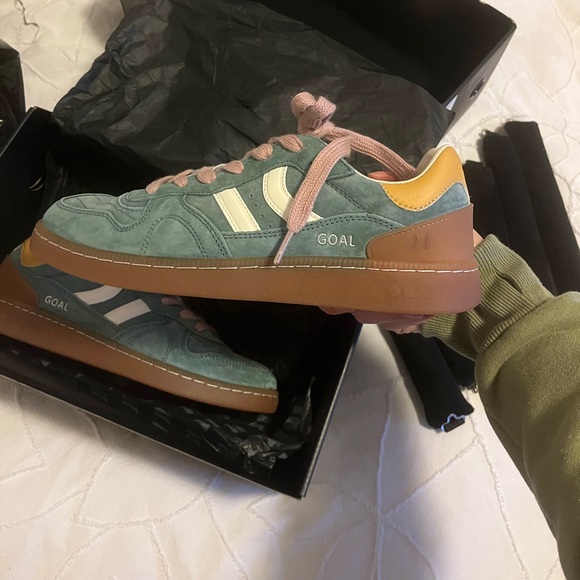 COOLWAY GOAL GREEN SNEAKERS - Picture 3 of 6